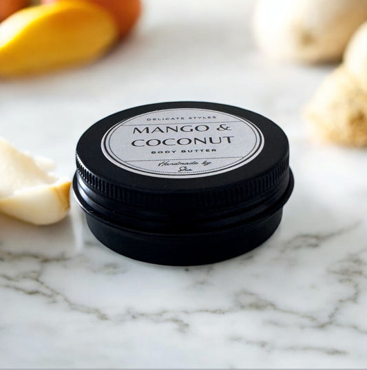 Mango & Coconut Natural Body Butter - Travel Size